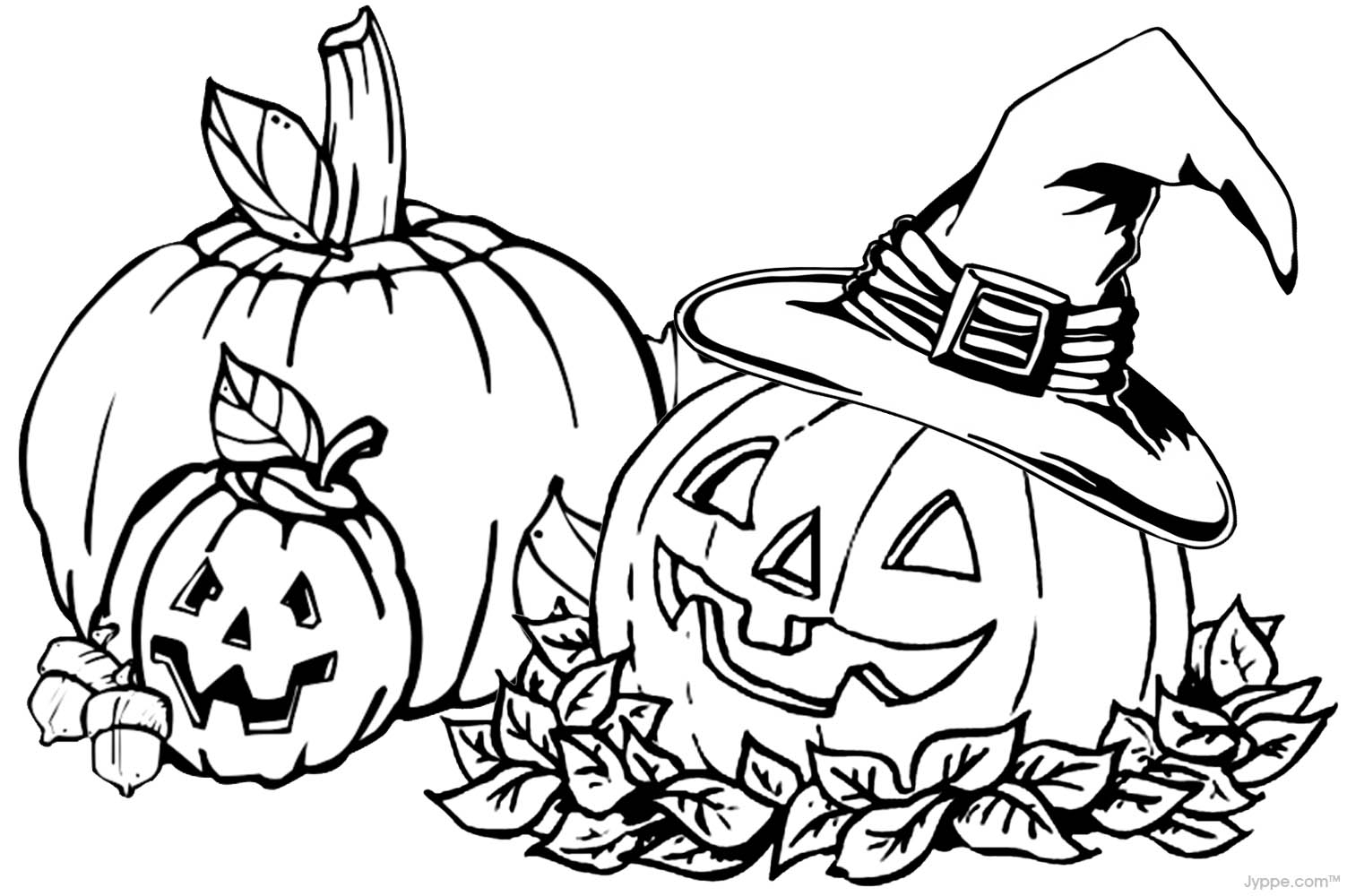 Free Autumn Coloring Pages