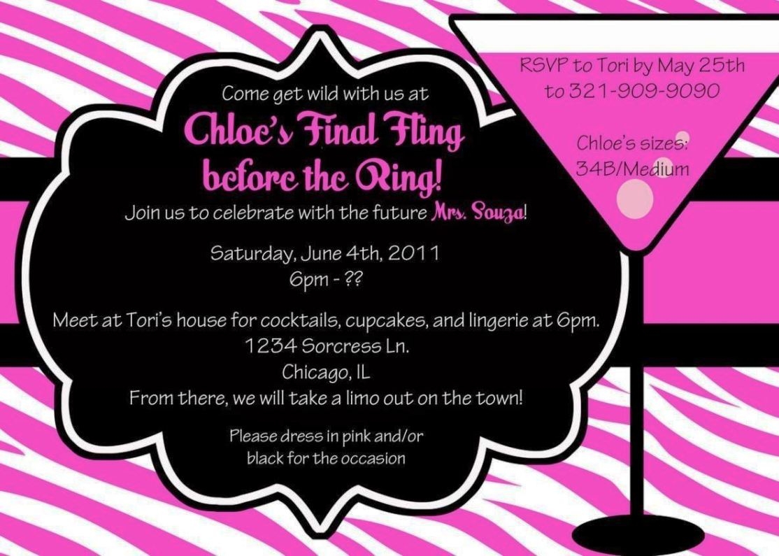 Bachelor Party Invitation Templates SampleTemplatess SampleTemplatess