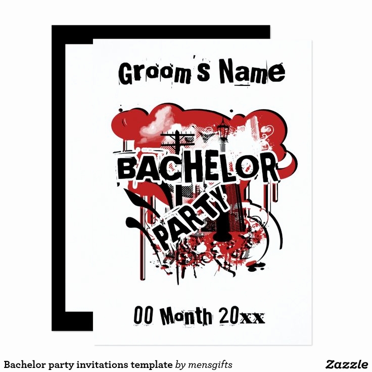 Bachelor Party Invitation Templates