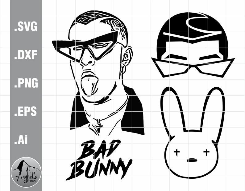 Bad Bunny Invitation Template