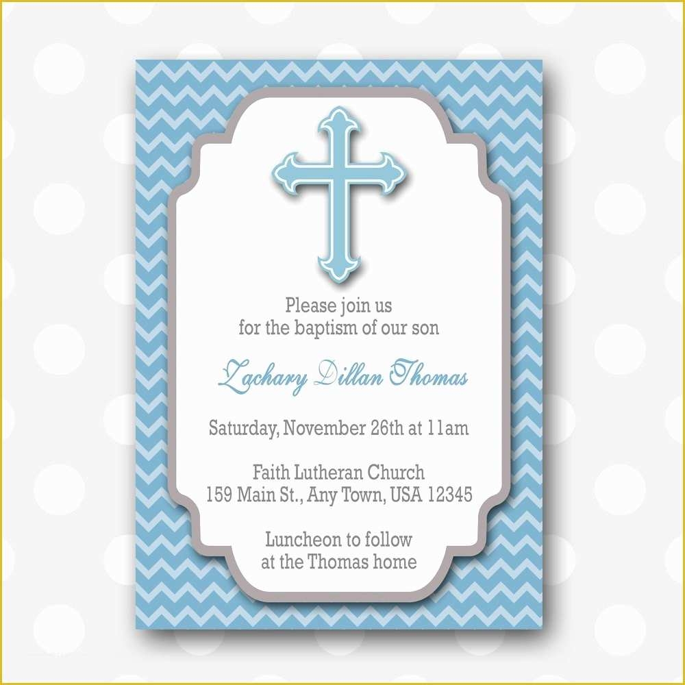 Baptism Card Template Free Of Baptism Invitation Baptism Invitation
