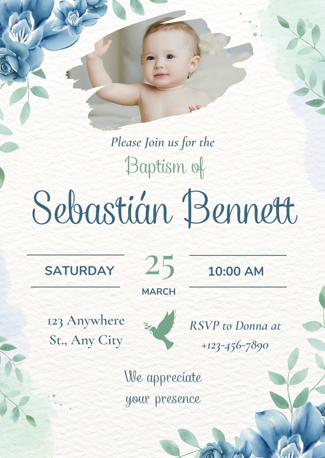 Baptism Invitation Template PDF Templates Jotform 45 OFF