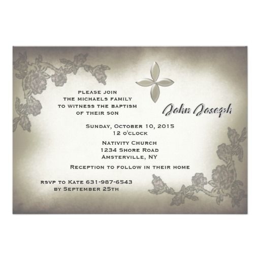 Baptism Invitations In Spanish Template Printable Word Searches