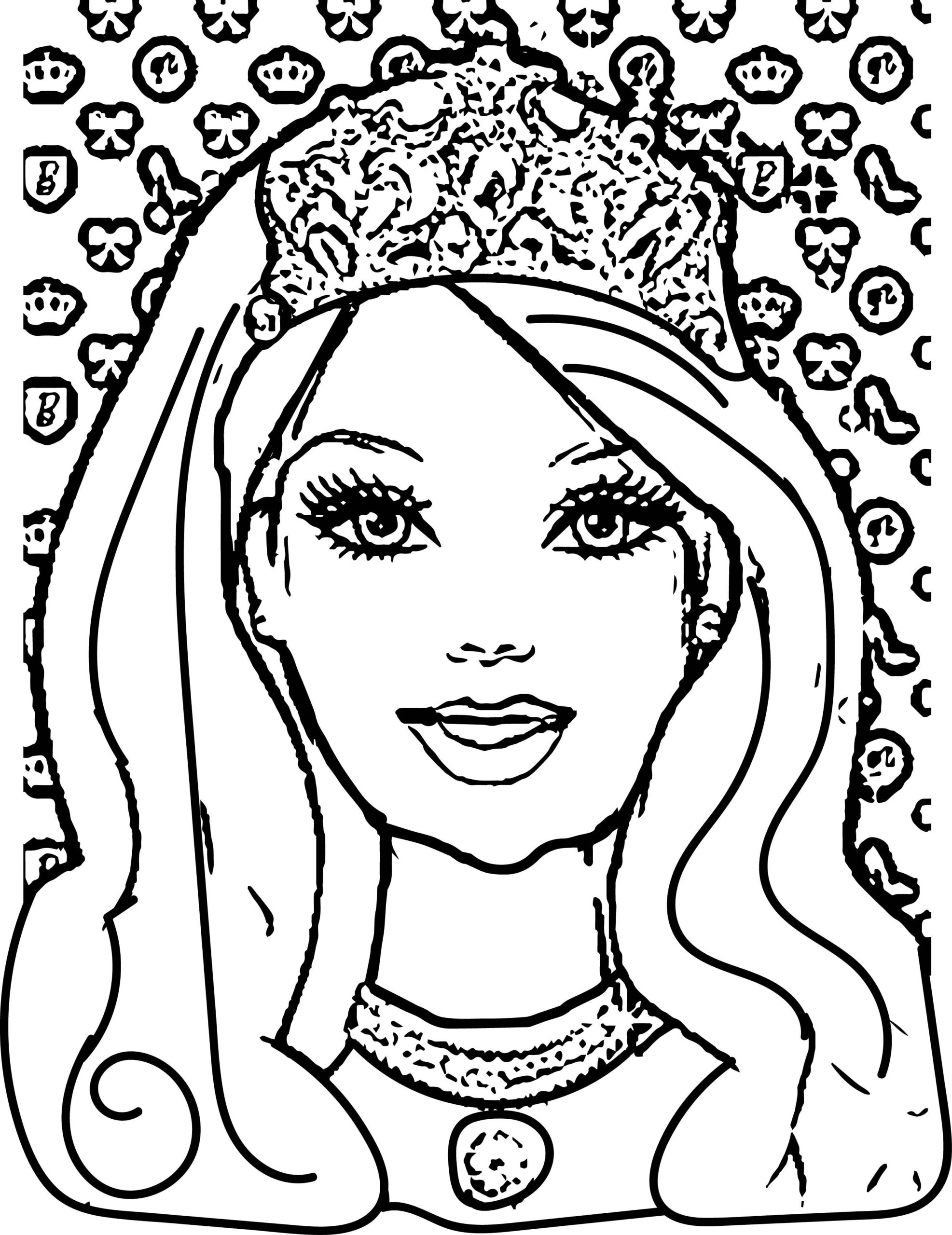barbie coloring pages printable free