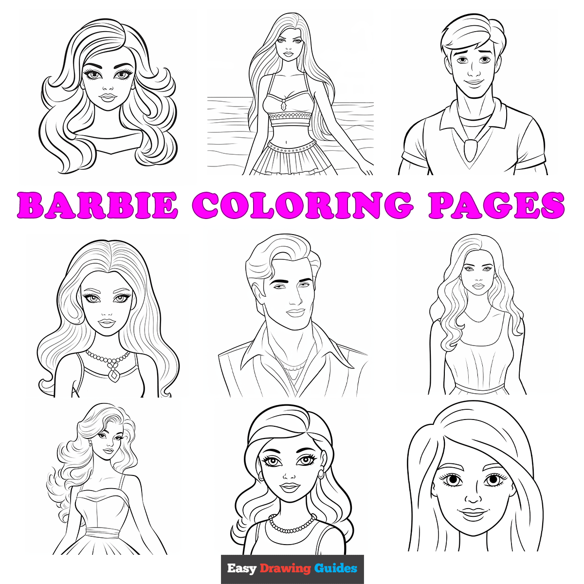 Barbie Pictures For Coloring Infoupdate