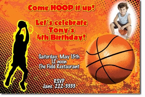 Basketball Birthday Invitations Ideas Bagvania FREE Printable 