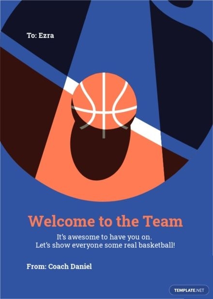 printable basketball ending card