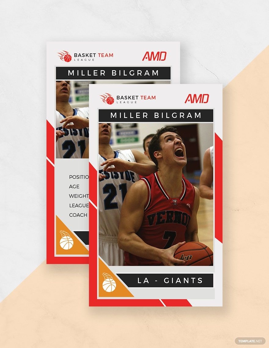 Basketball Ending Card Template In PSD Illustrator Word Google Docs