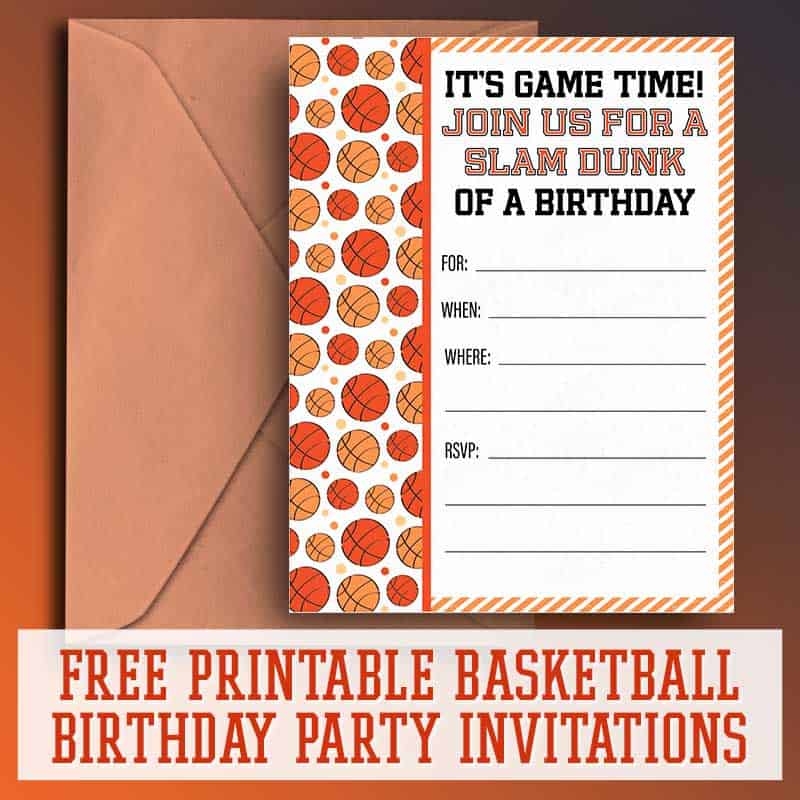Basketball Ticket Invitation Template Free Database