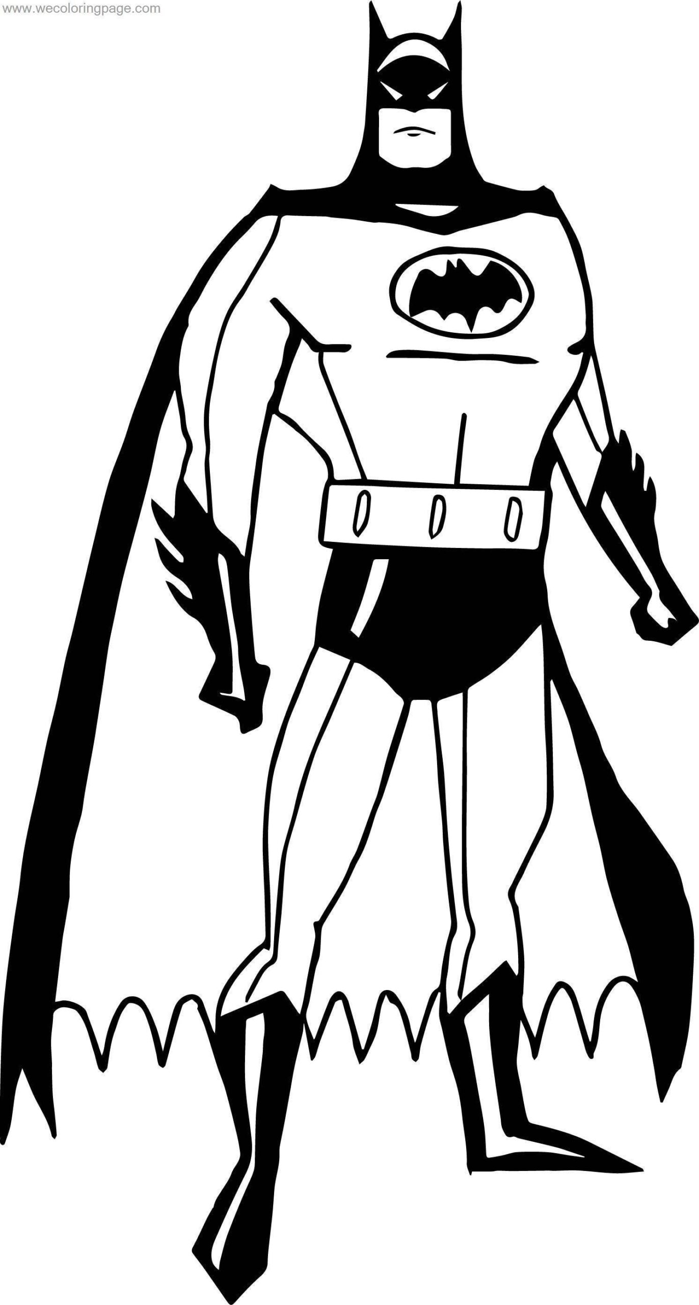 Coloring Pages Of Batman
