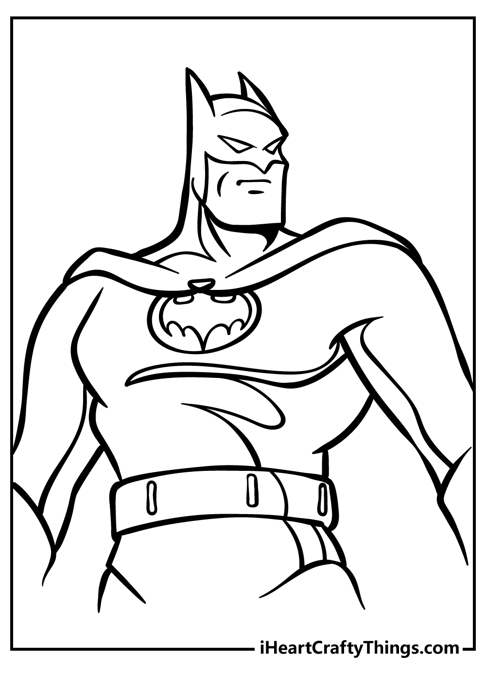 batman coloring pages printable free