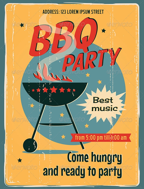 bbq invitation template free download