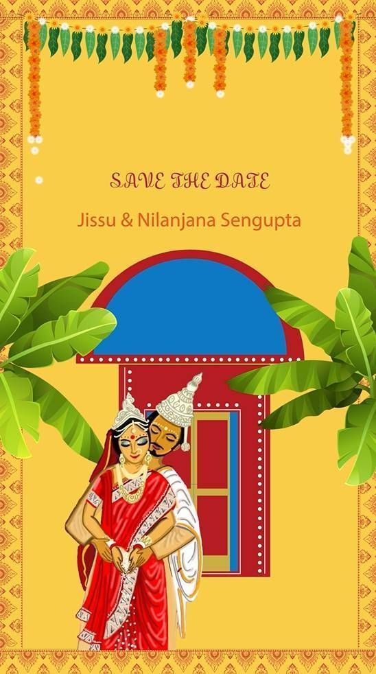 Bengali Wedding Invitation Card Template Best Templates Resources