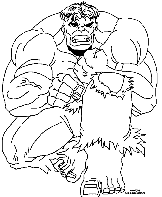 Coloring Superhero Pages