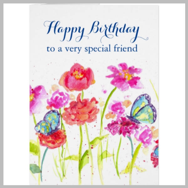 Best Friend Birthday Card Printable