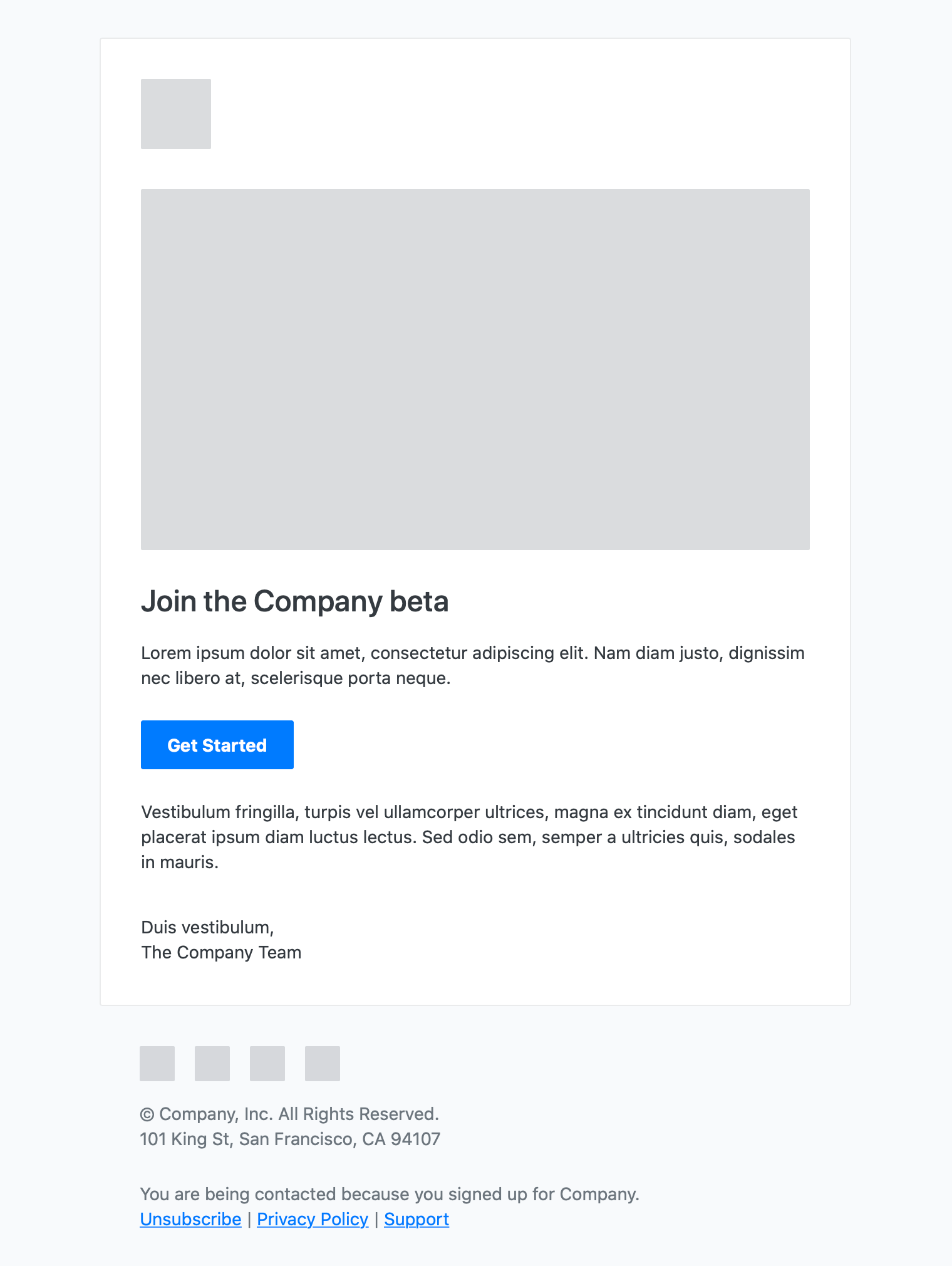 Beta Invitation Email Template Email Kit By Vouchful
