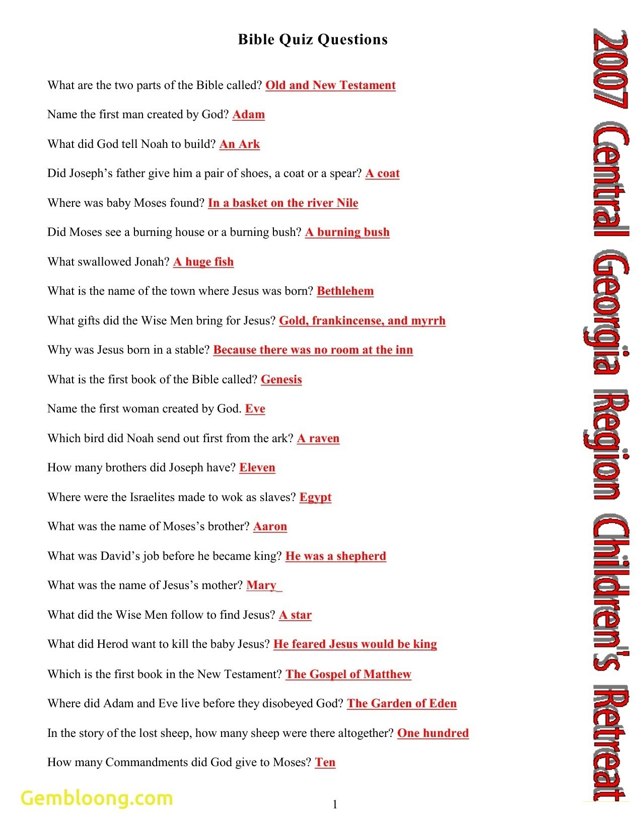 printable bible games for adults questions and answers
