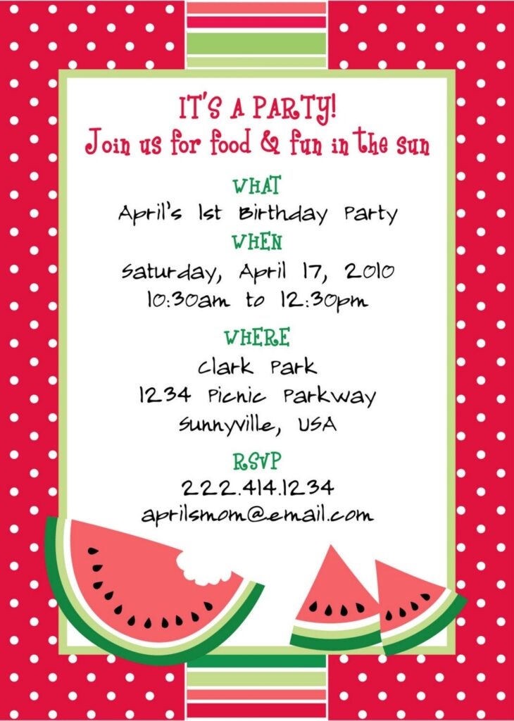 birthday e invitation templates free