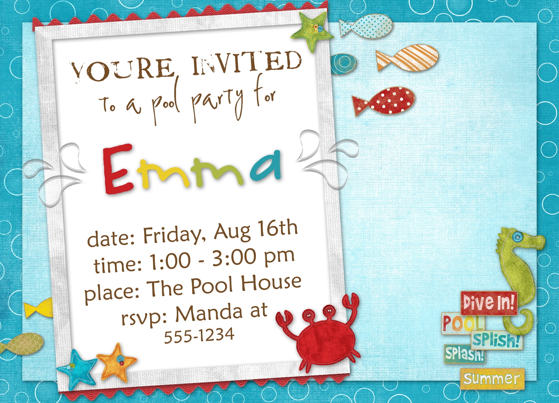 Birthday Invitation Templates FREE Printable Birthday Invitation 