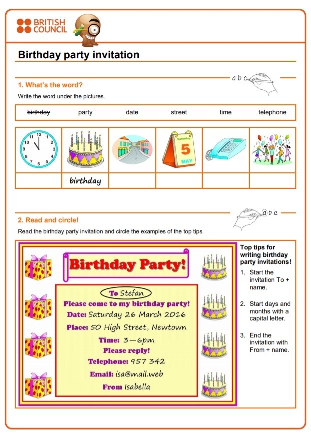 Birthday Invitation Templates Free Word Templates