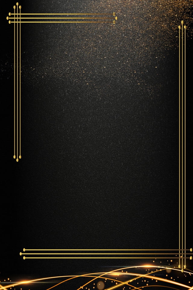 black invitation card template