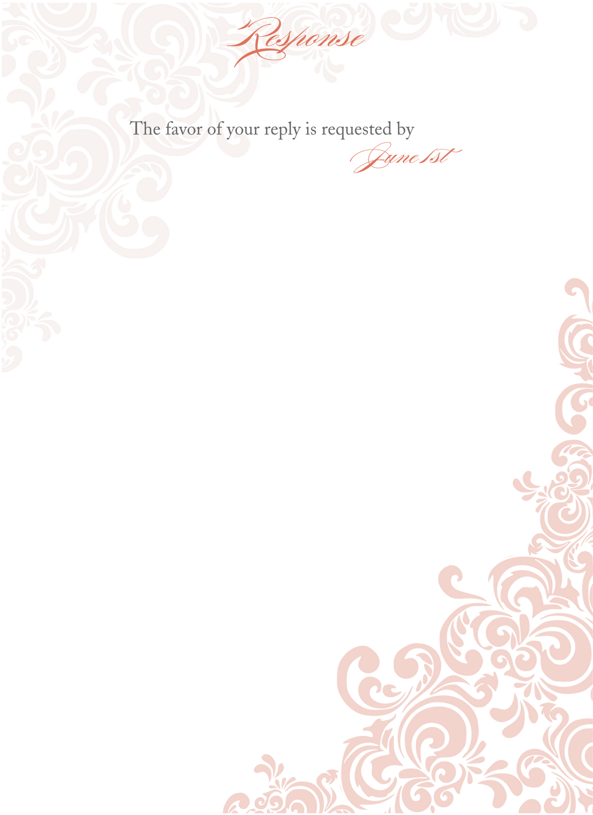Blank 30Th Birthday Invitation Template