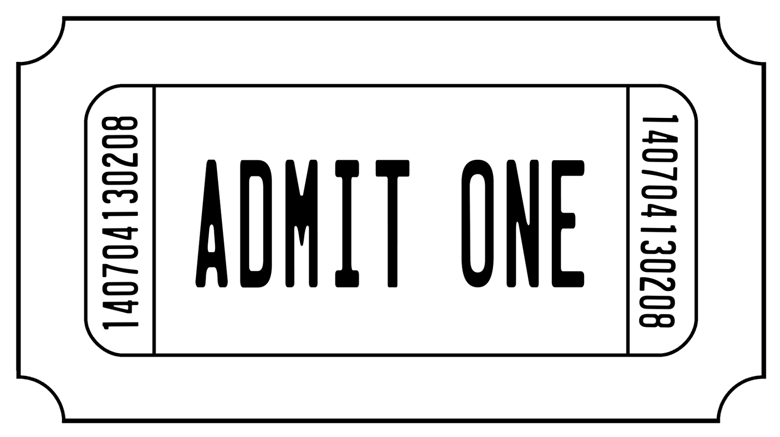 Blank Carnival Ticket Invitation Template ClipArt Best