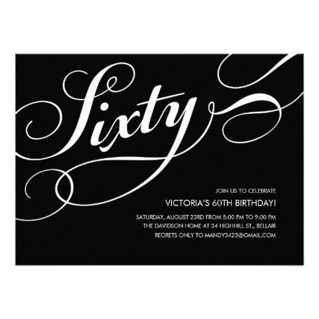 Blank Formal Invitation Template