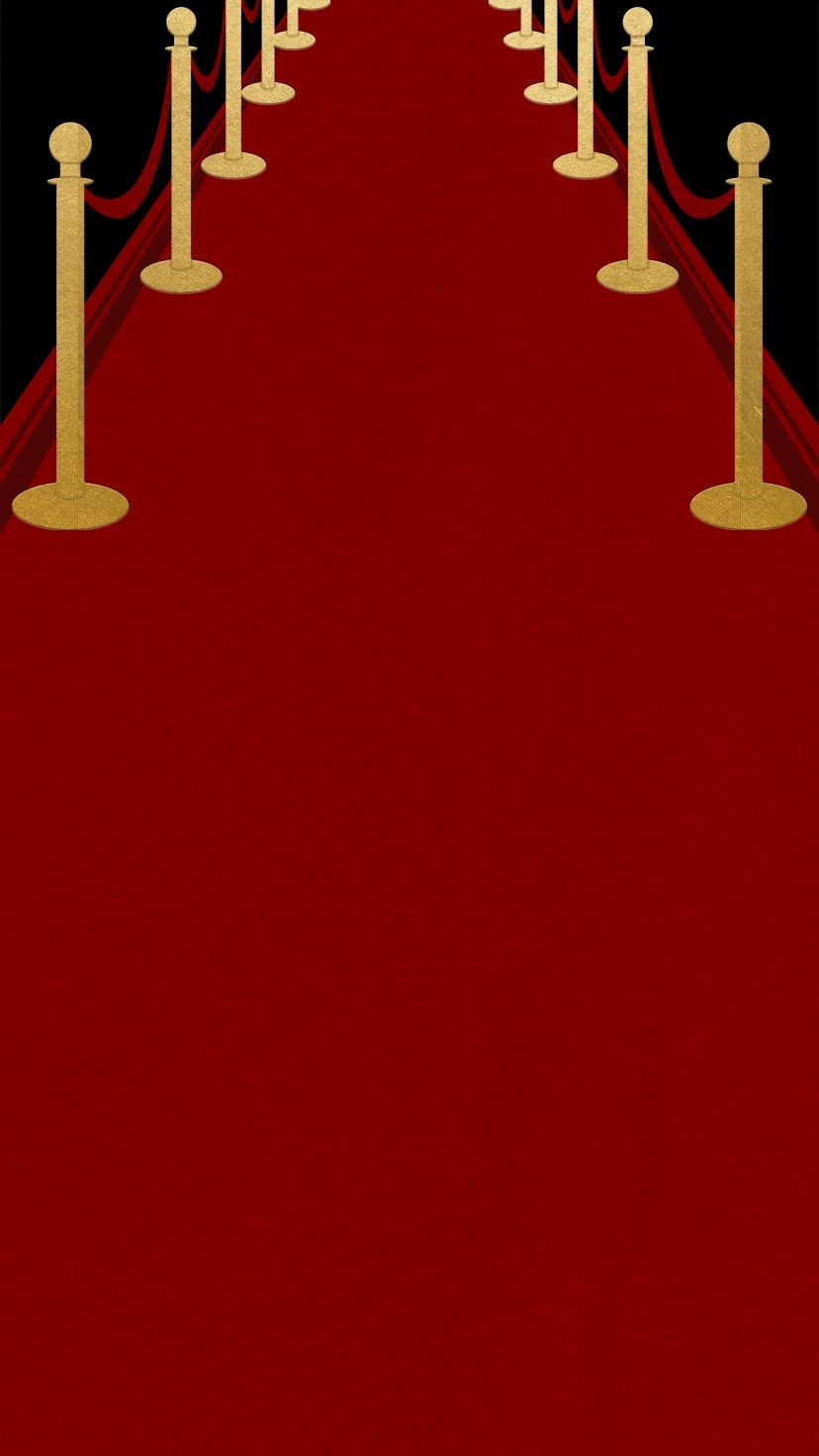 blank red carpet invitation template