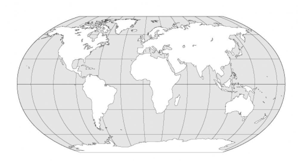 Blank World Map Worksheet Printable TeacherVision Worksheets Library