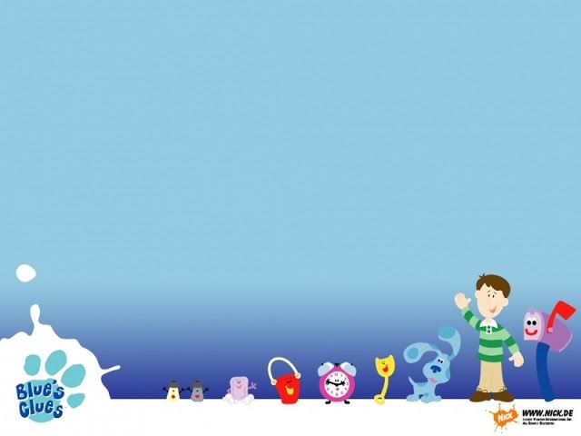 Blue 39 s Clues Invitation Template