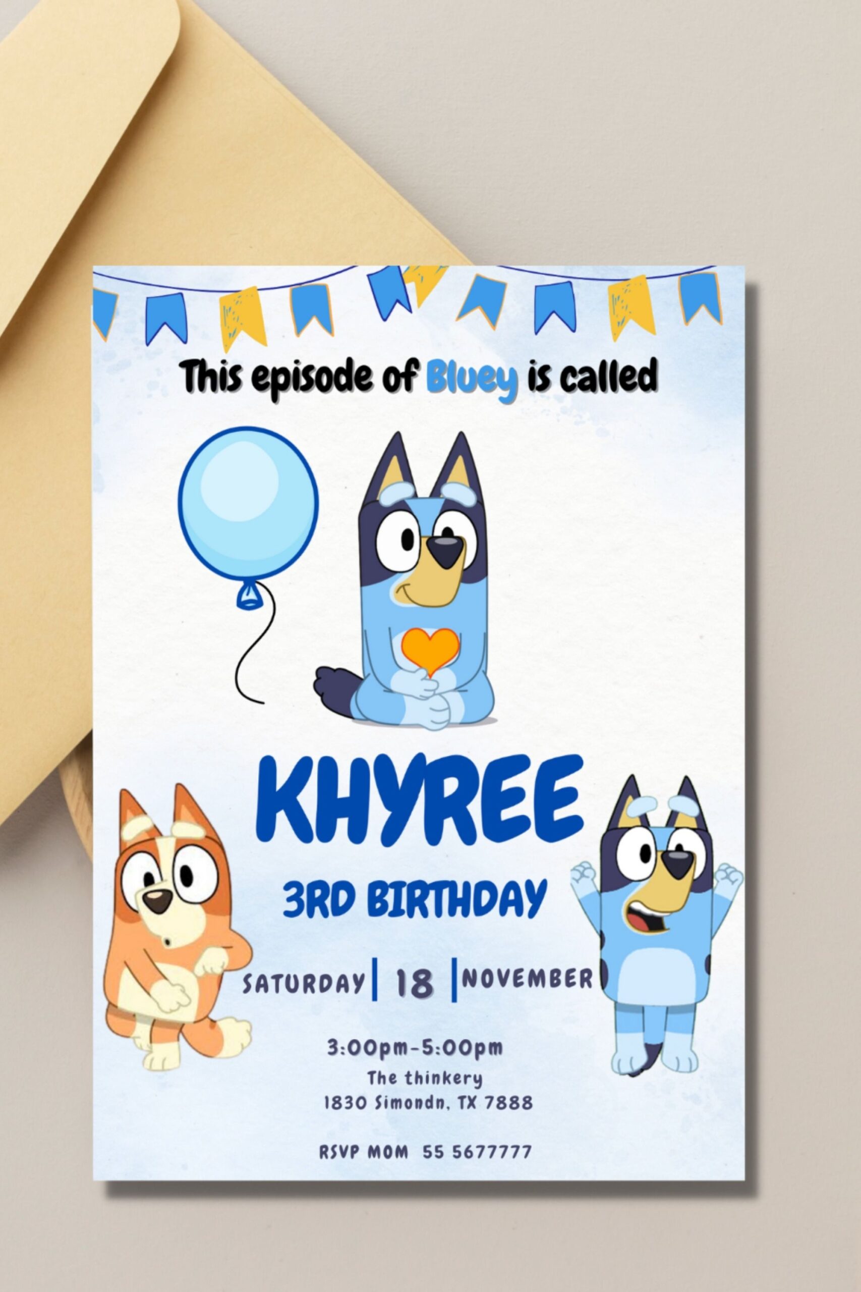 book invitation template free