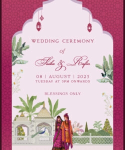 Bollywood Theme Invitation Card Template Votebryanroach