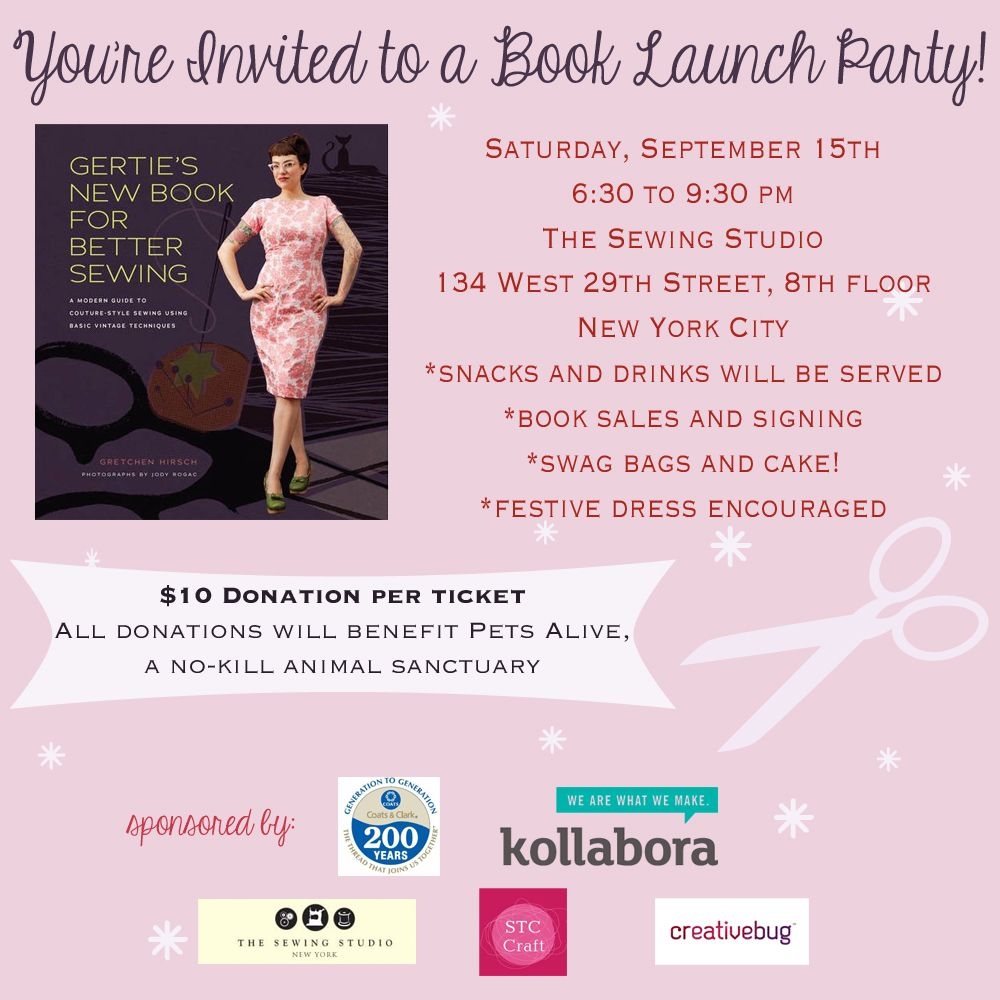 book launch invitation template
