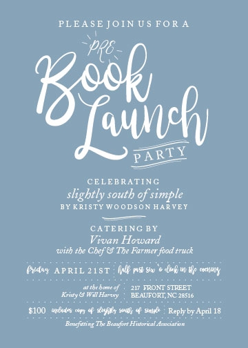 book launch invite template