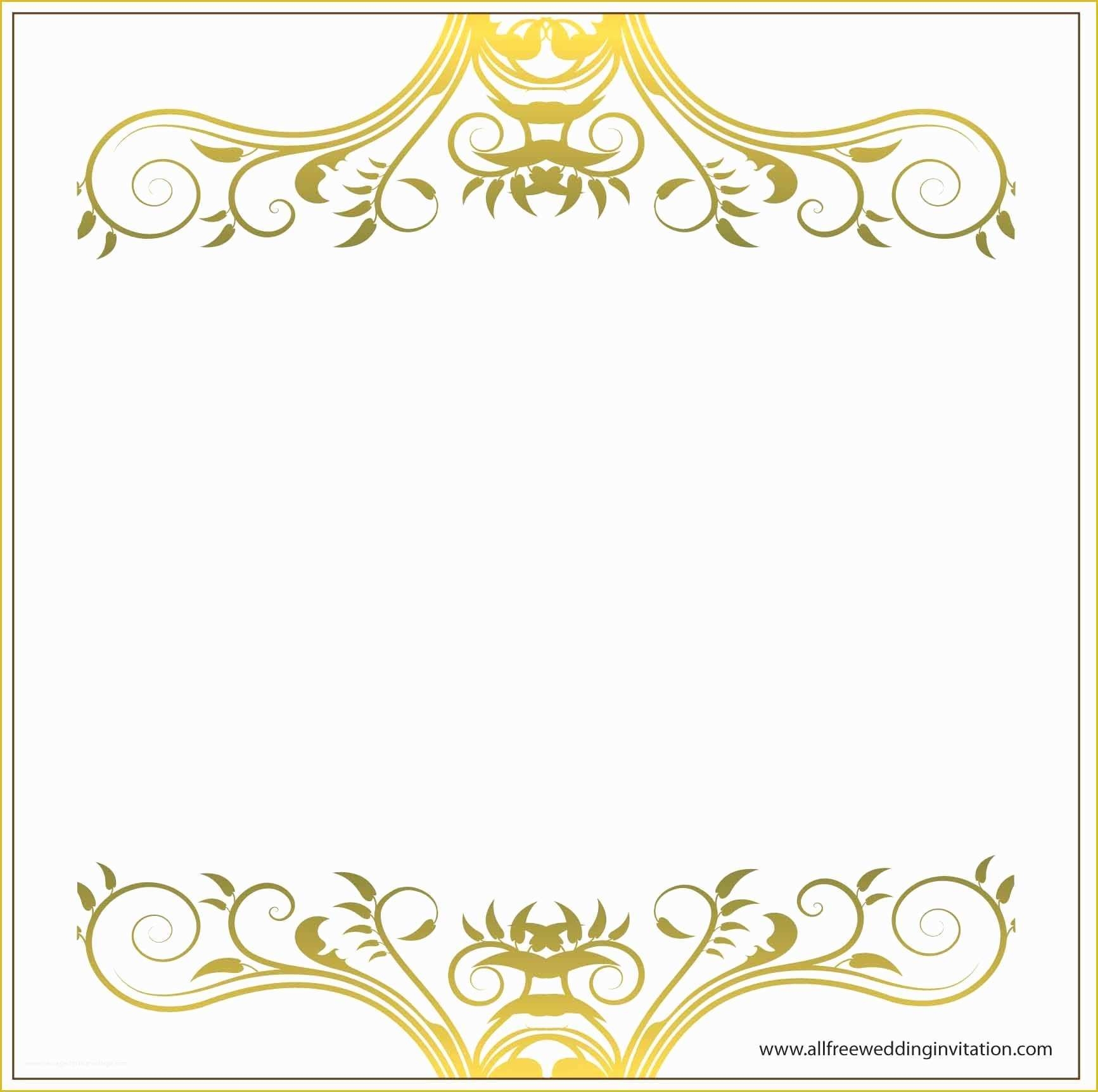 Border Invitation Templates Free Of Wedding Invitation Border Templates 