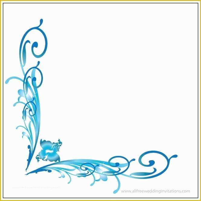 border invitation templates free