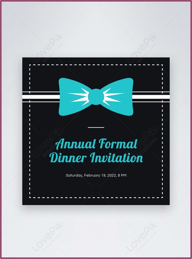 bow tie invitation template free