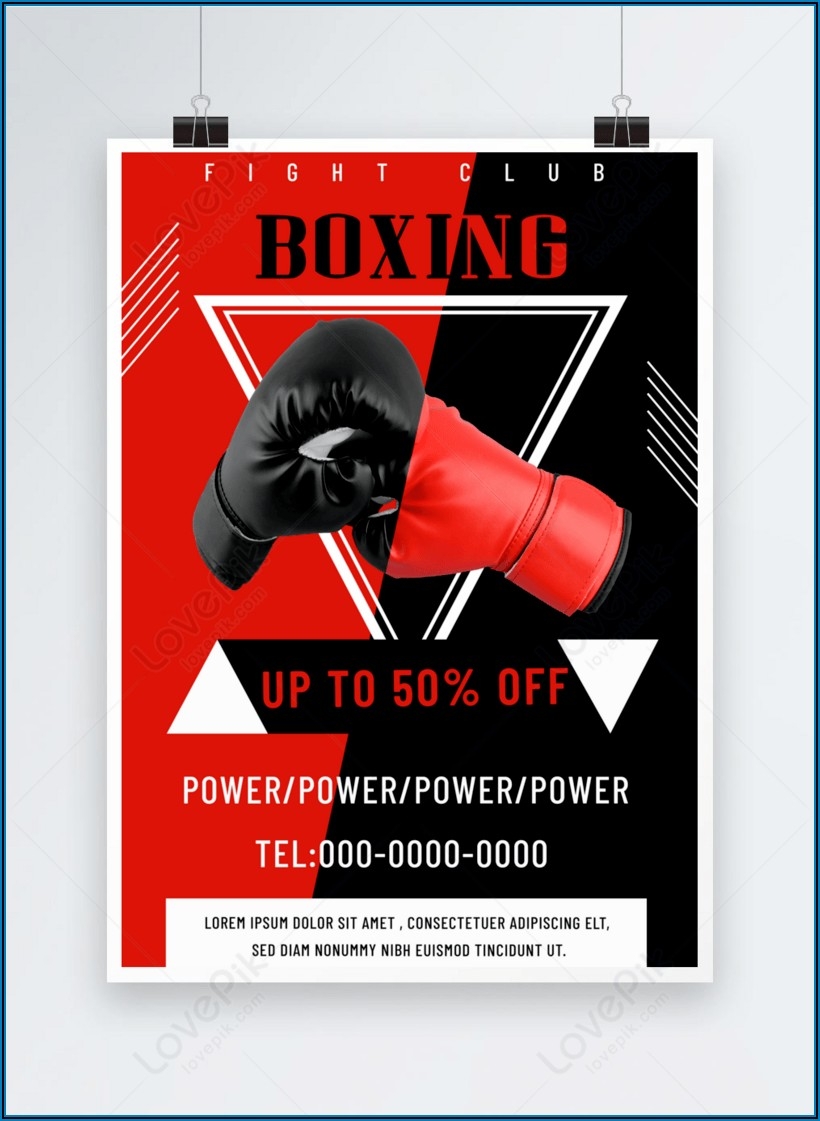 Boxing Invitations Templates Template 2 Resume Examples QJ9e16rx9m