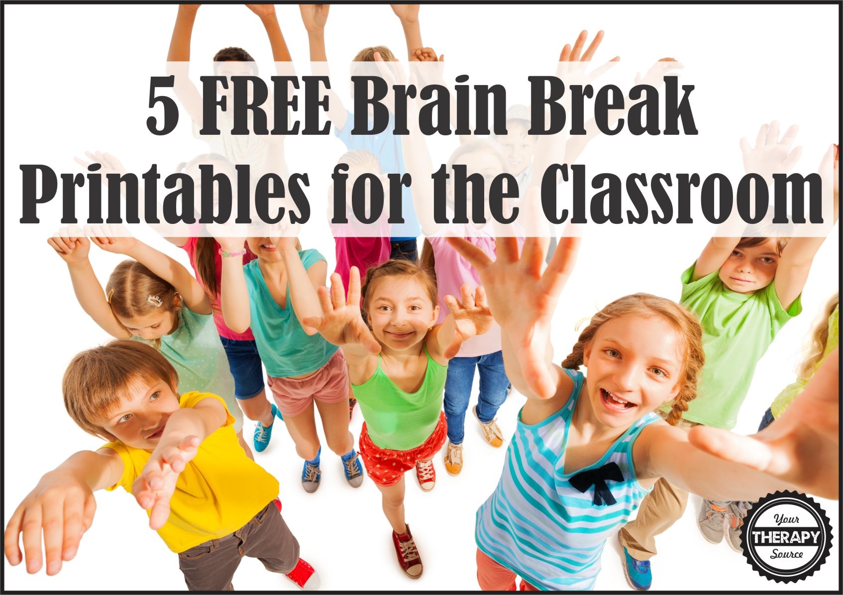Brain Break Ideas Printable