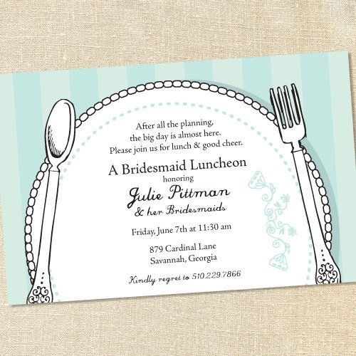 bridal brunch invitation template