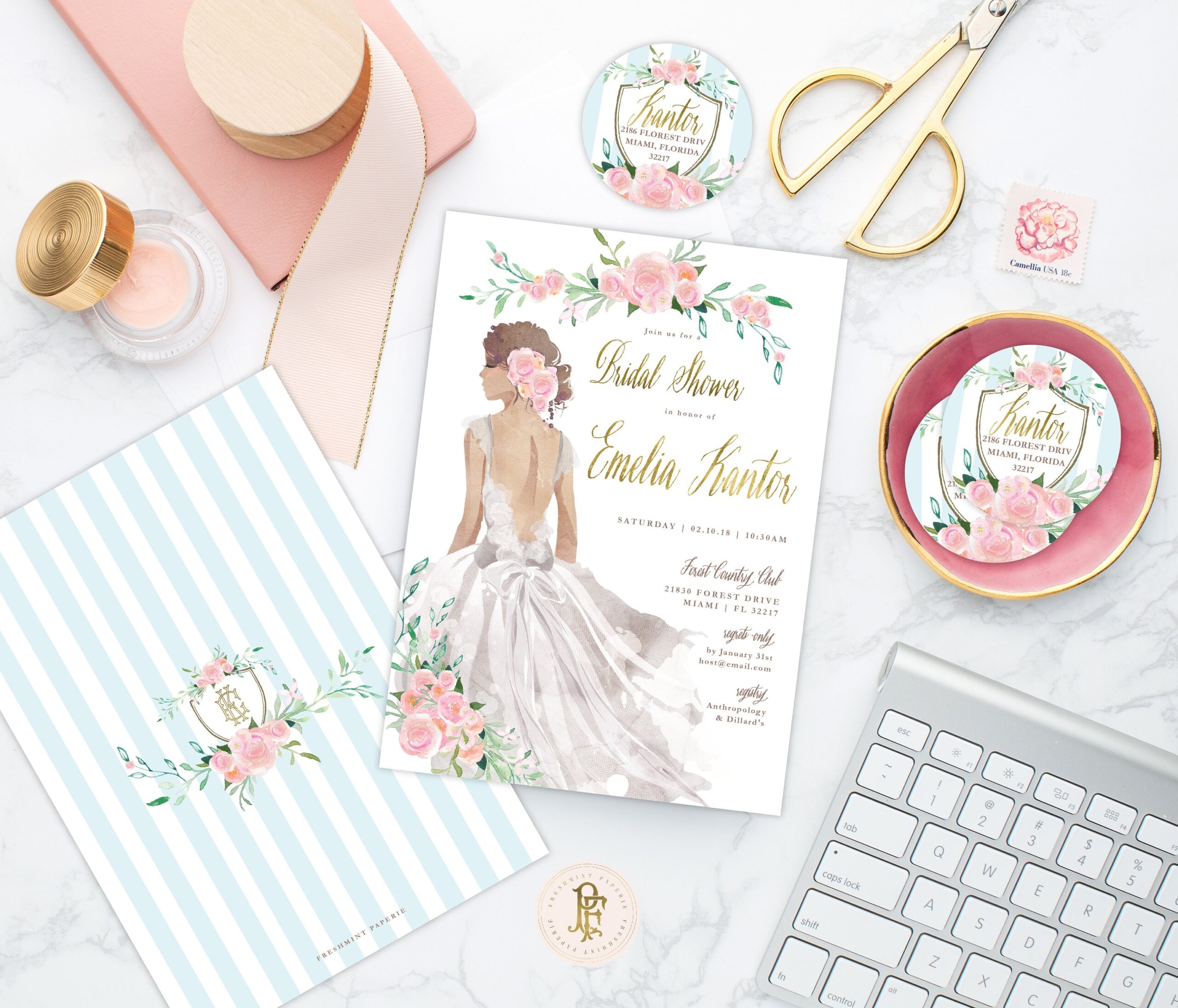 Bridal Invitation Templates Free