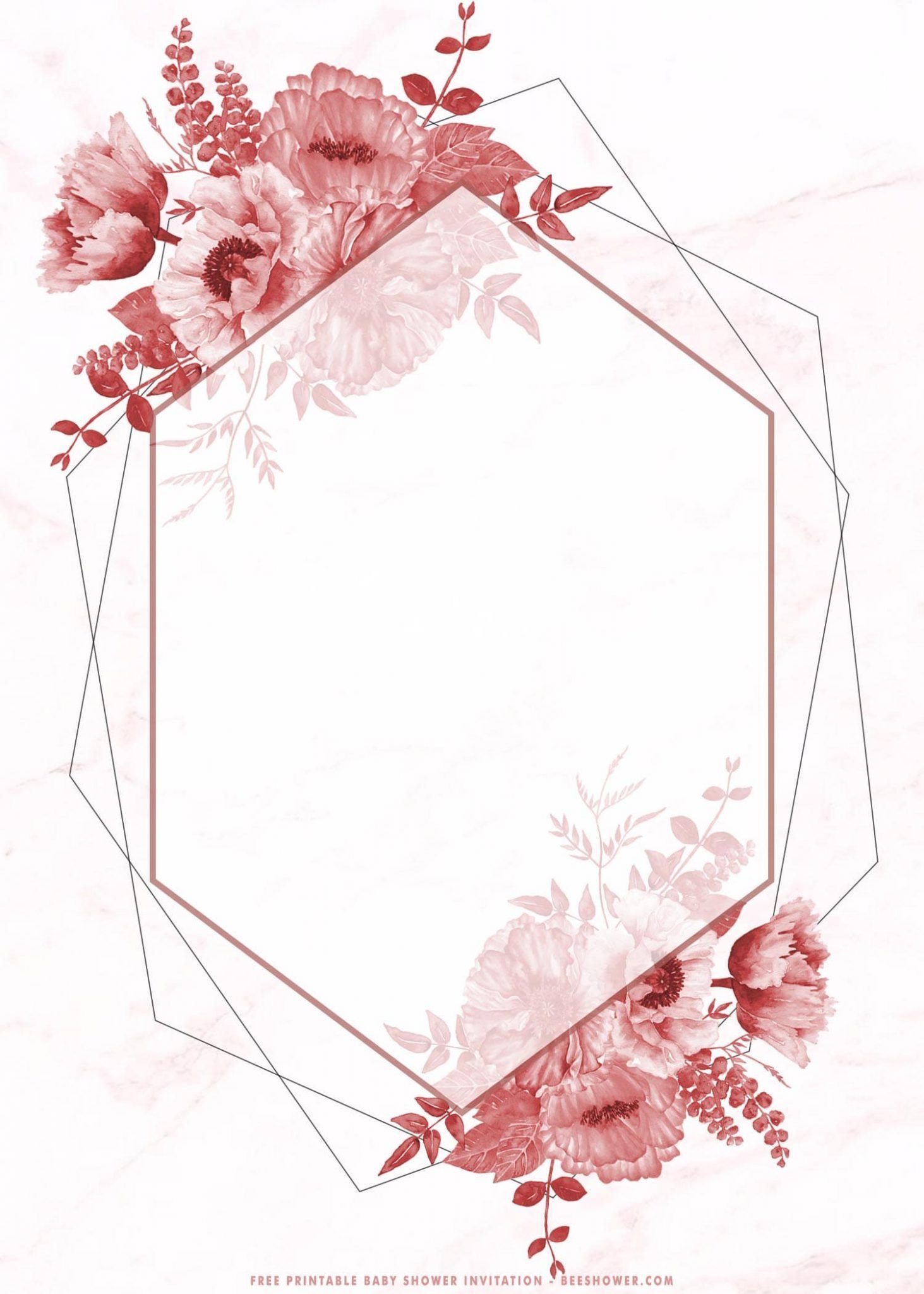 bridal shower invite template free