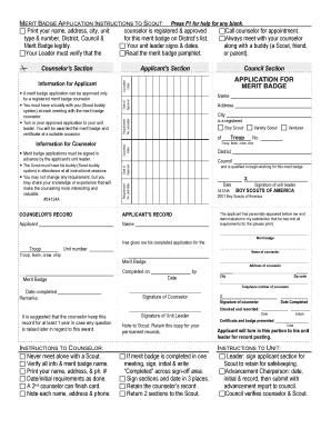 Bsa Blue Card Fill Online Printable Fillable Blank PdfFiller