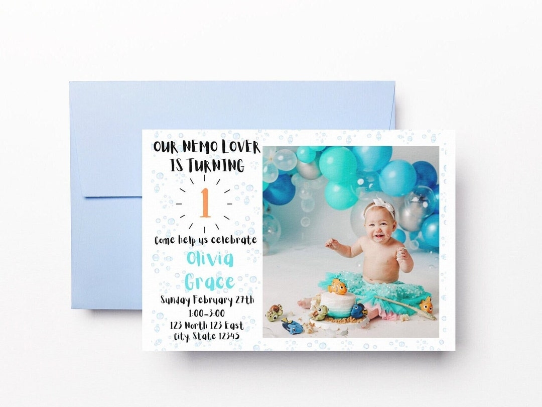 Bubble Invitation Template Etsy