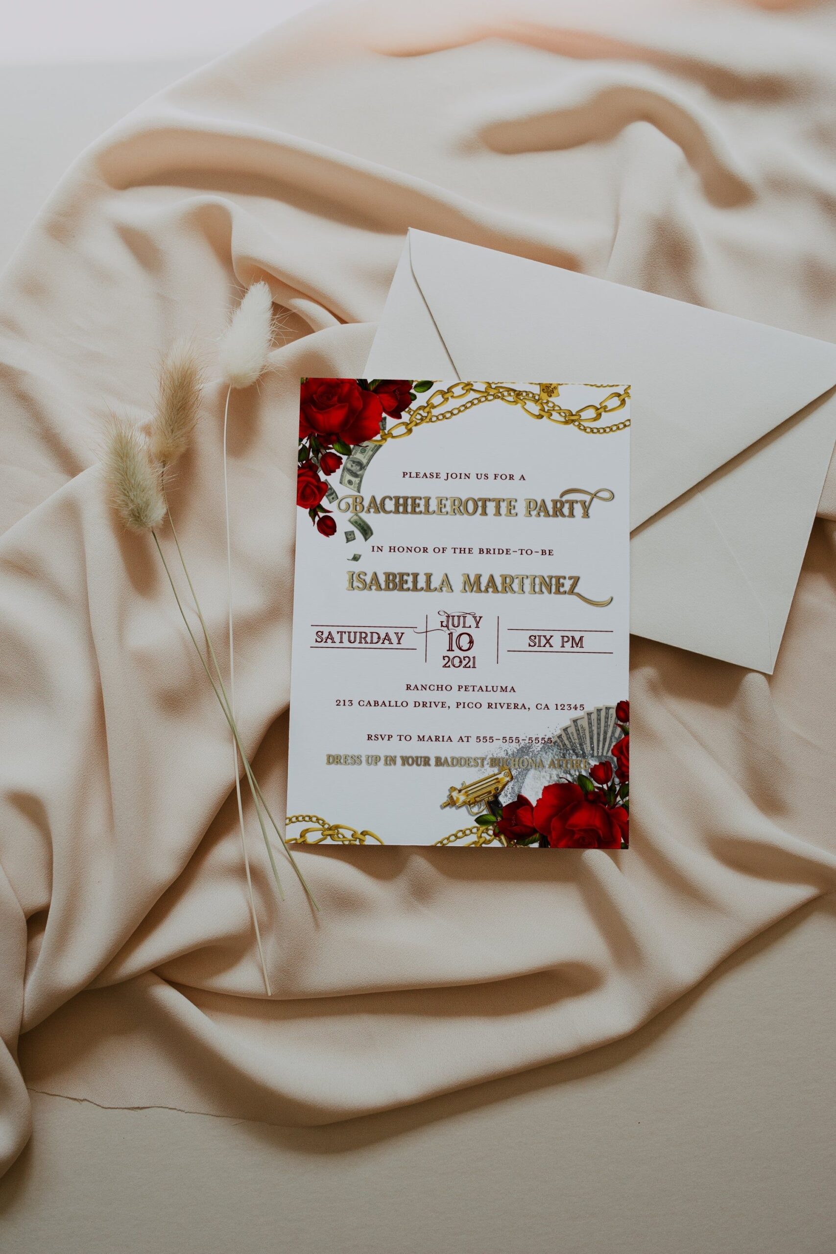 Buchona Invitation Template Free Content Calendar Template