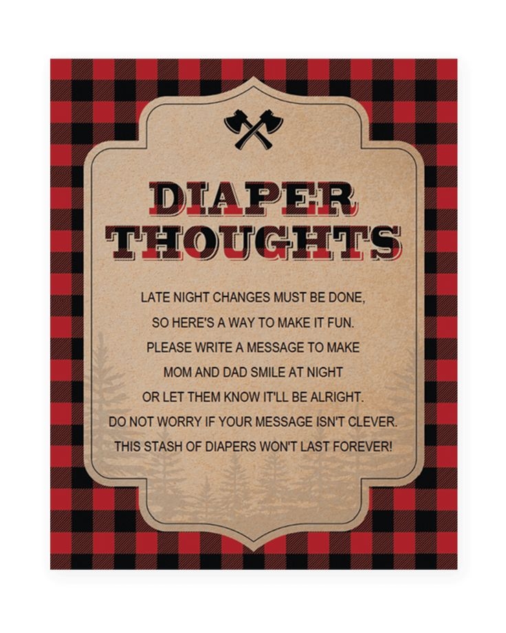 buffalo plaid invitation template free