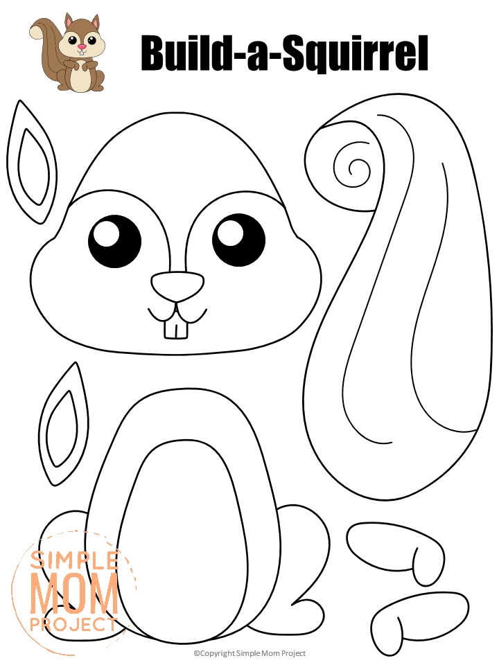 build cut out printable craft templates