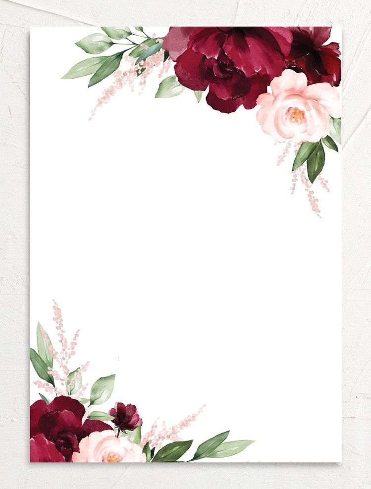 Burgundy Wedding Invitation Templates Vrogue co
