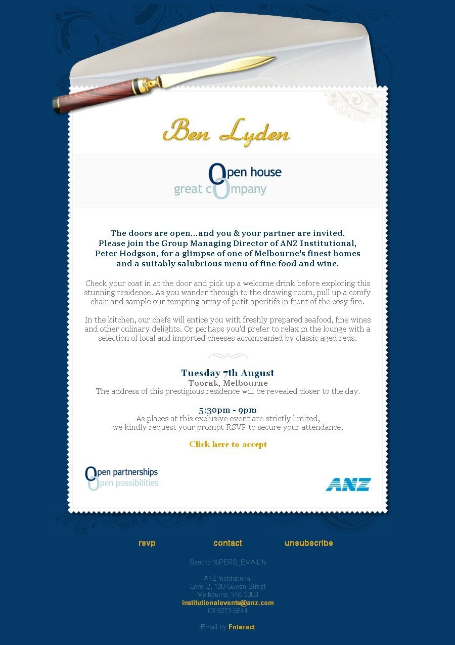 Business Party Invitation Templates